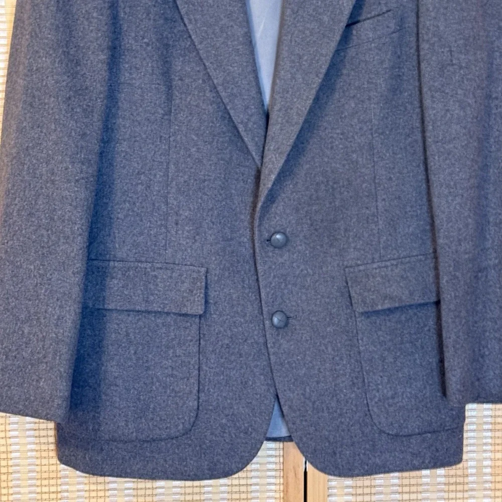 Christopher Hayes Mens 42X30 Blazer Jacket 100% Camel Hair Office Business Vtg